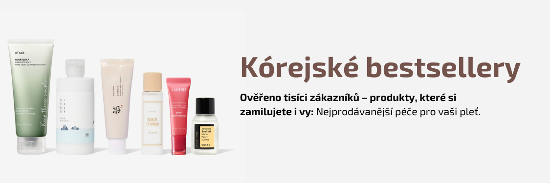 Korejske bestsellery (CZ banner)